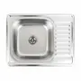 Кухонна мийка з нержавіючої сталі Valeso ДЕКОР 6550 (0,8/180 мм)