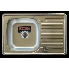Кухонна мийка з нержавіючої сталі Valeso ДЕКОР 7850 (0,8/180 мм)