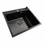 Кухонна мийка чорна 60*50 PVD VALESO Handmade ECN (2,0/0,5)