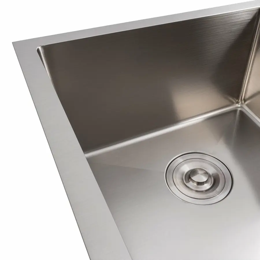 Кухонная мойка 78*43 нержавейка на две чаши VALESO Handmade (3.0/0.8)