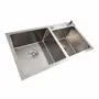 Кухонная мойка 78*43 нержавейка на две чаши VALESO Handmade (3.0/0.8)