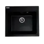 Гранітна мийка для кухні VALESO VESTA 5852 матова Чорна