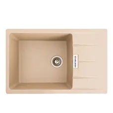 Гранитная мойка для кухни VALESO ROMA 7850 матовая Сафари