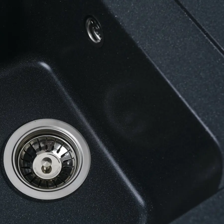 Гранитная мойка для кухни VALESO KORRADO 4050 матовая Антрацит