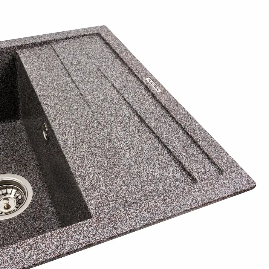 Гранітна мийка для кухні VALESO CASCADA 7050 матова Мікс