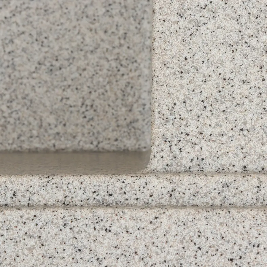 Гранітна мийка для кухні VALESO AZURIT 7950 матова Сірий