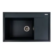 Гранітна мийка для кухні VALESO AZURIT 7950 матова Антрацит