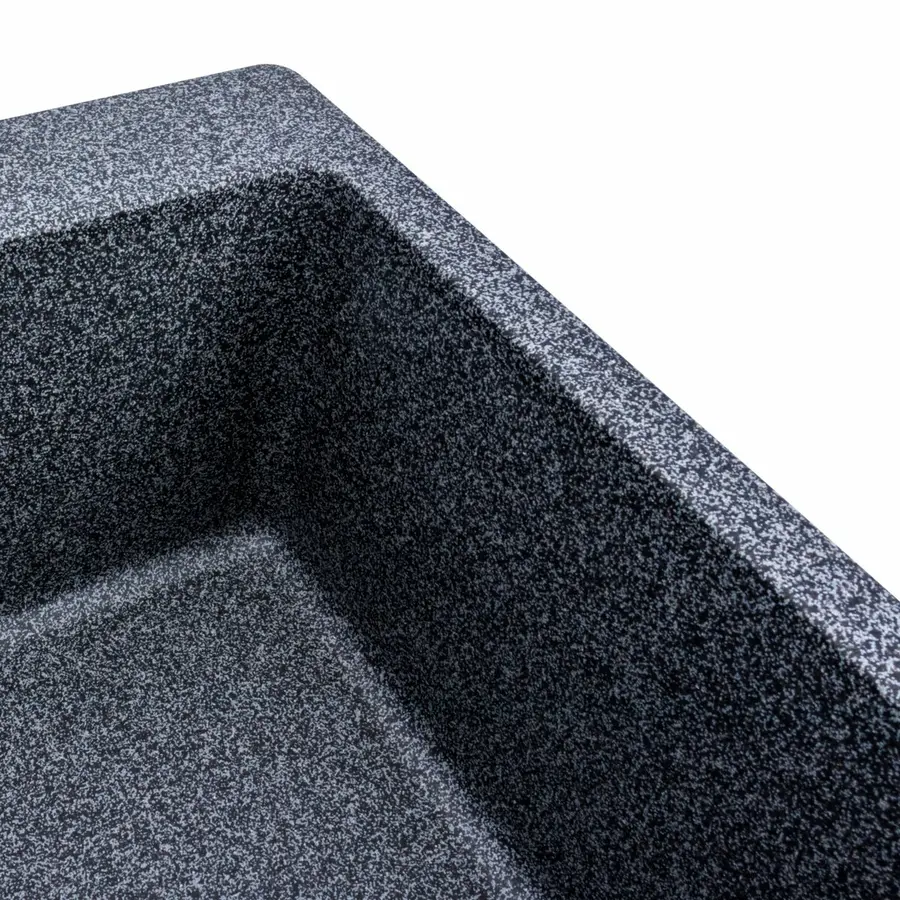 Гранитная мойка для кухни VALESO BOGEMA 7850 матовая Графит