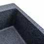 Гранитная мойка для кухни VALESO BOGEMA 7850 матовая Графит