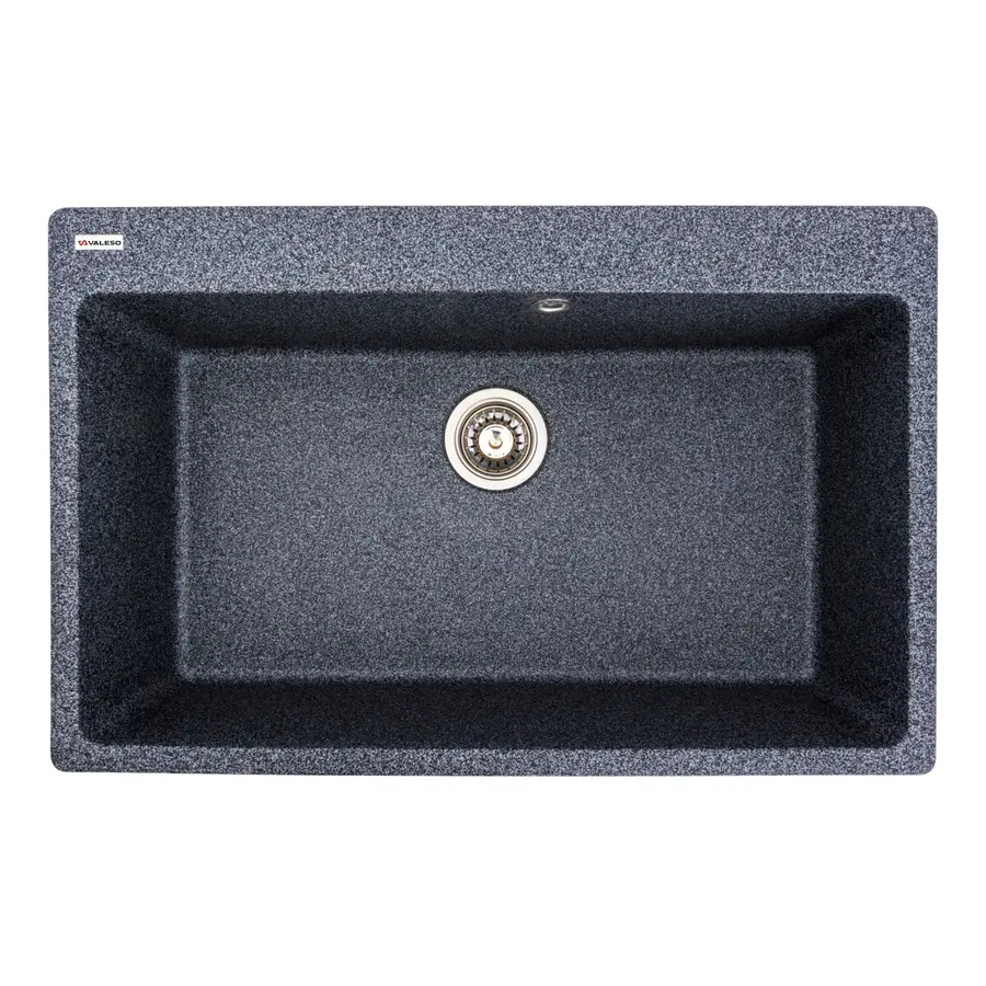 Гранитная мойка для кухни VALESO BOGEMA 7850 матовая Графит