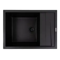 Кухонная мойка гранитная матовая 7050 CASCADA VALESO черная