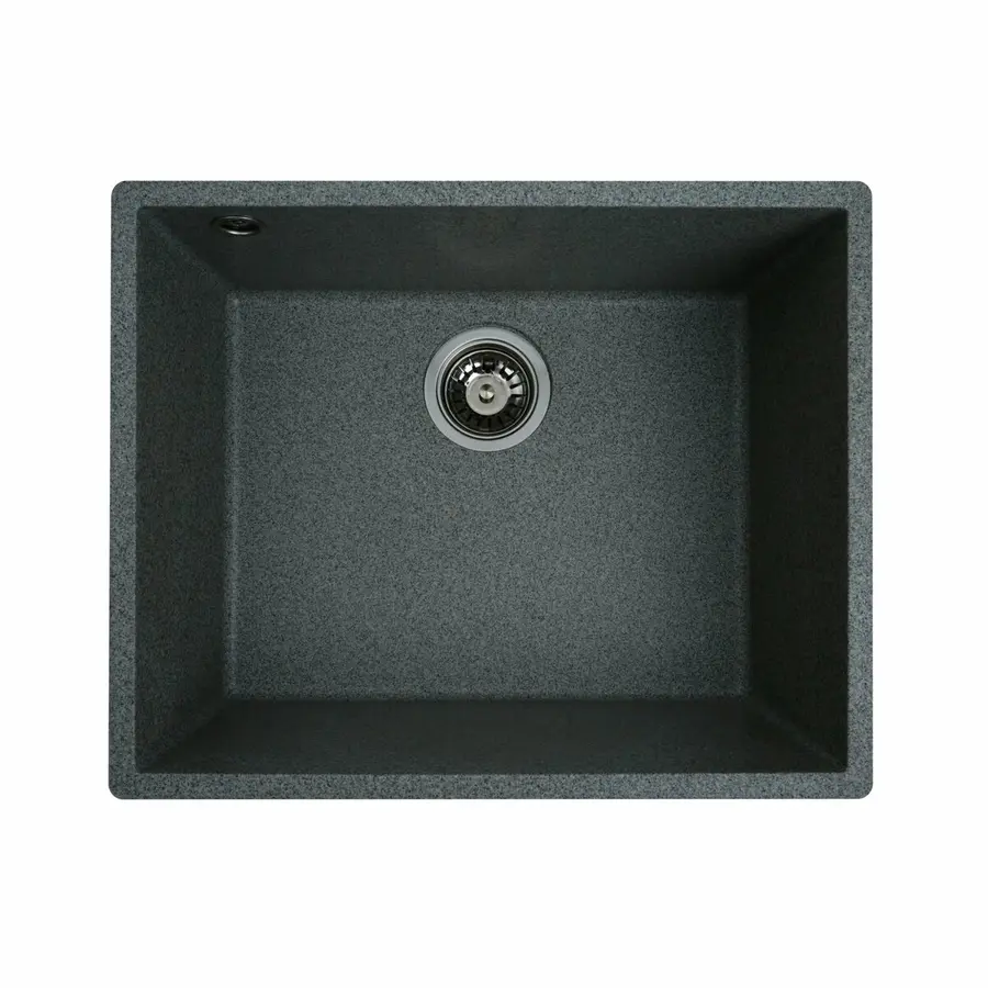 Гранитная мойка для кухни VALESO OASIS 5444 матовая Серая