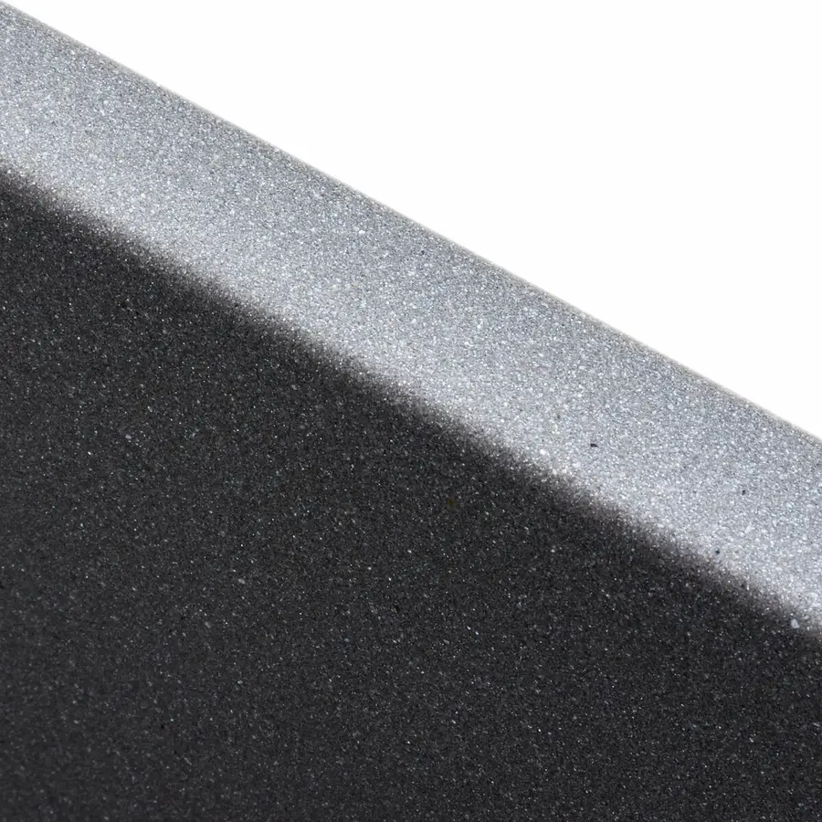 Гранитная мойка для кухни VALESO RUBA 4040 матовая Серый муссон