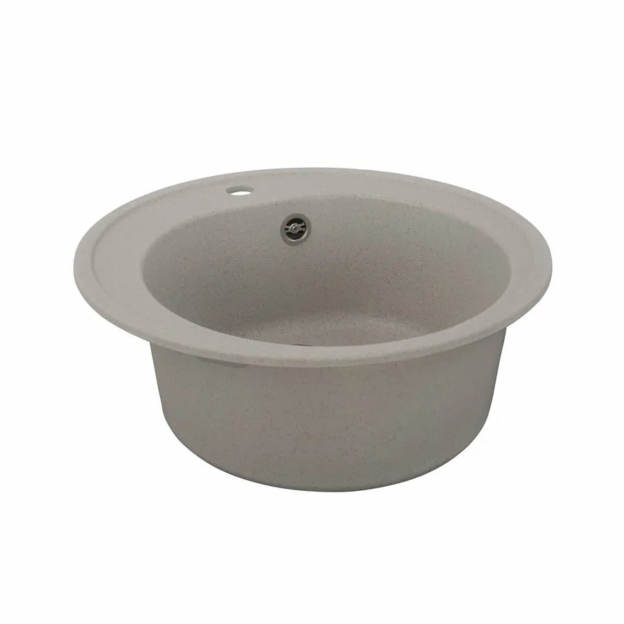 Гранитная мойка для кухни VALESO LUNA 510 матовая Топаз