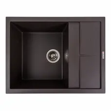 Гранітна мийка для кухні VALESO LOTOS 6550 матова Гренадін