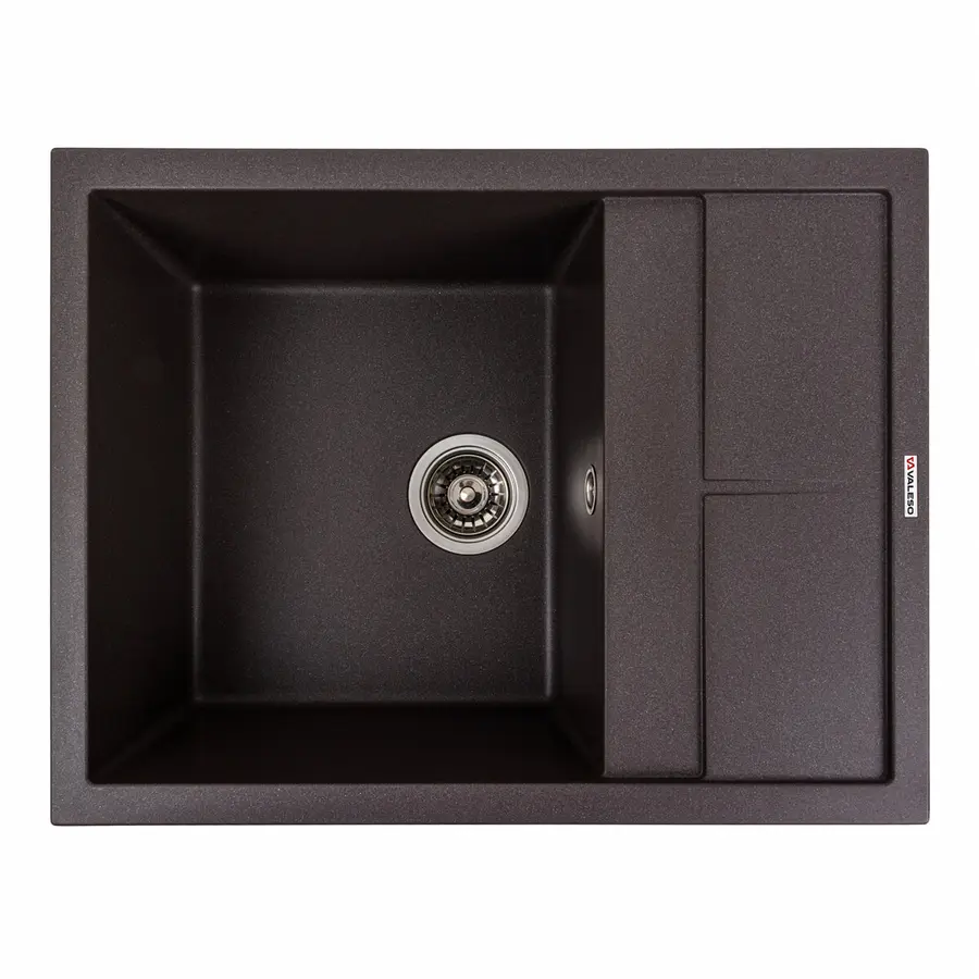 Гранитная мойка для кухни VALESO LOTOS 6550 матовая Гренадин