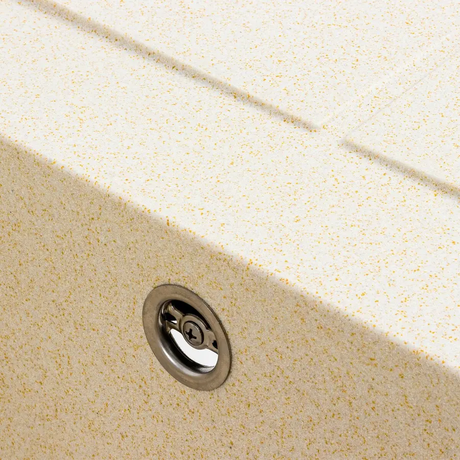 Гранітна мийка для кухні VALESO LOTOS 6550 матова Пісок