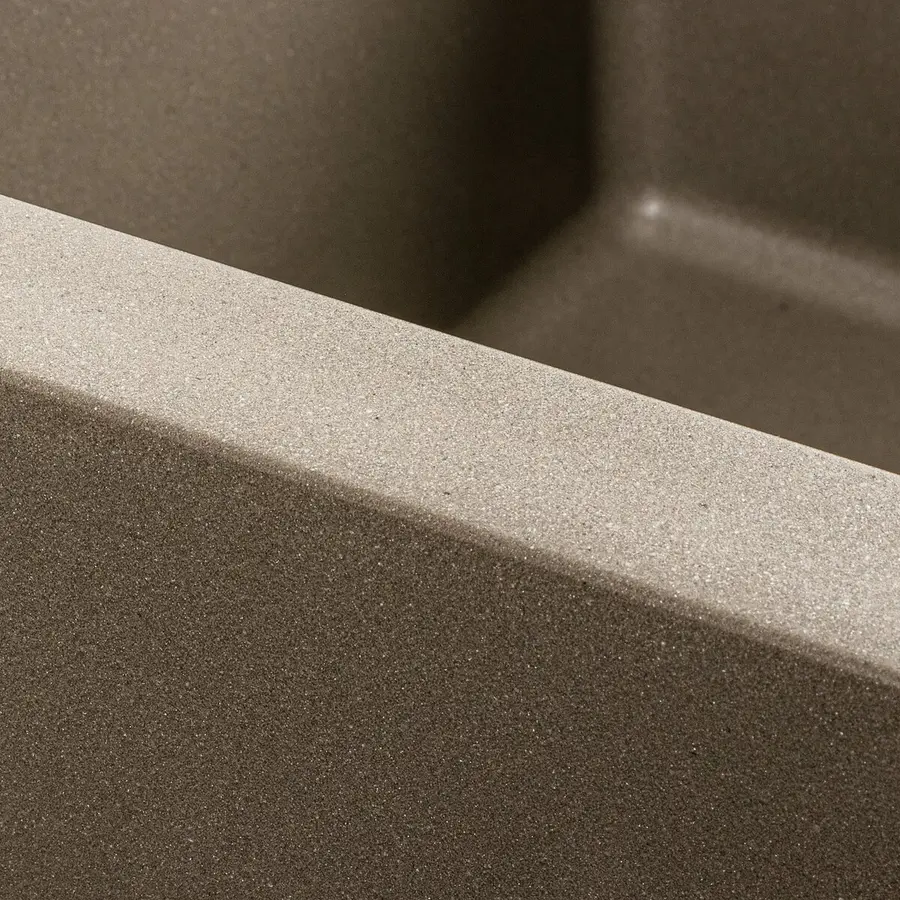 Гранітна мийка для кухні VALESO 7850 HARMONY матовий Титан