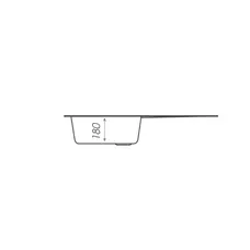 Гранитная мойка для кухни VALESO VERONA 7850 матовая Антрацит