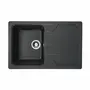 Гранитная мойка для кухни VALESO VERONA 7850 матовая Антрацит