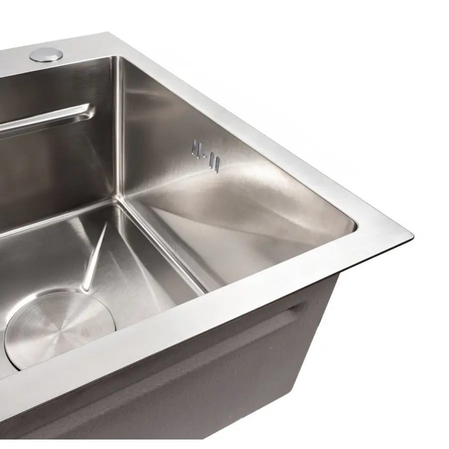 Кухонна мийка Valeso Handmade CM 75*46B Workstation з нержавіючої сталі