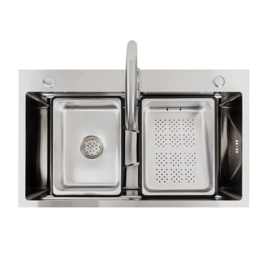 Кухонна мийка Valeso Handmade CM 75*46B Workstation з нержавіючої сталі