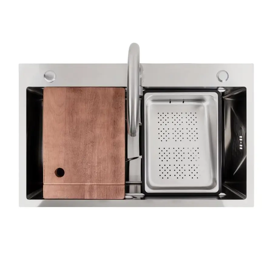 Кухонна мийка Valeso Handmade CM 75*46B Workstation з нержавіючої сталі