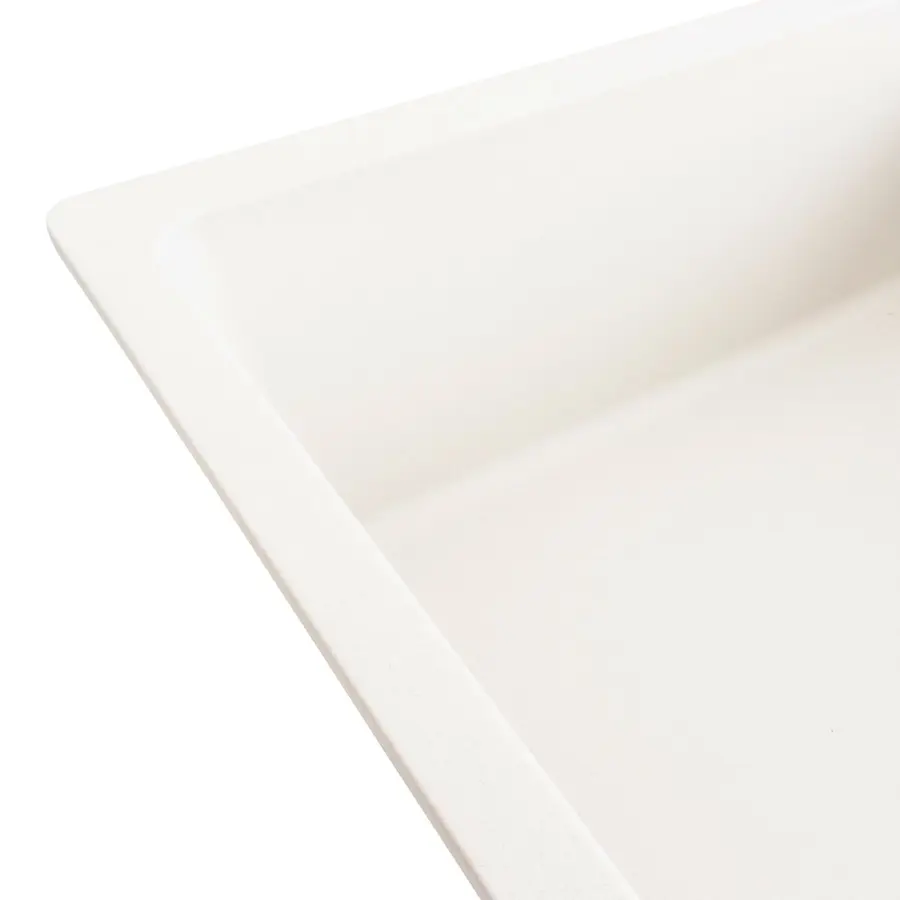 Гранитная мойка для кухни VALESO ROMA 7850 матовая Белоснежная