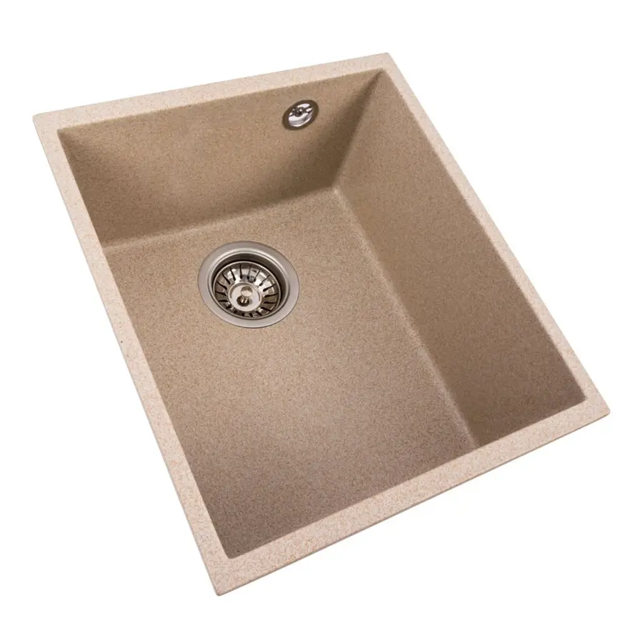 Гранітна мийка для кухні VALESO ROXY 3744 матова Сафарі