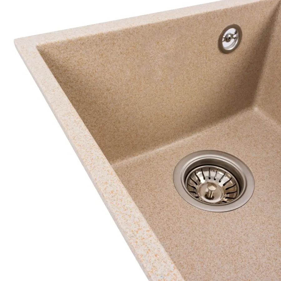 Гранітна мийка для кухні VALESO ROXY 3744 матова Сафарі