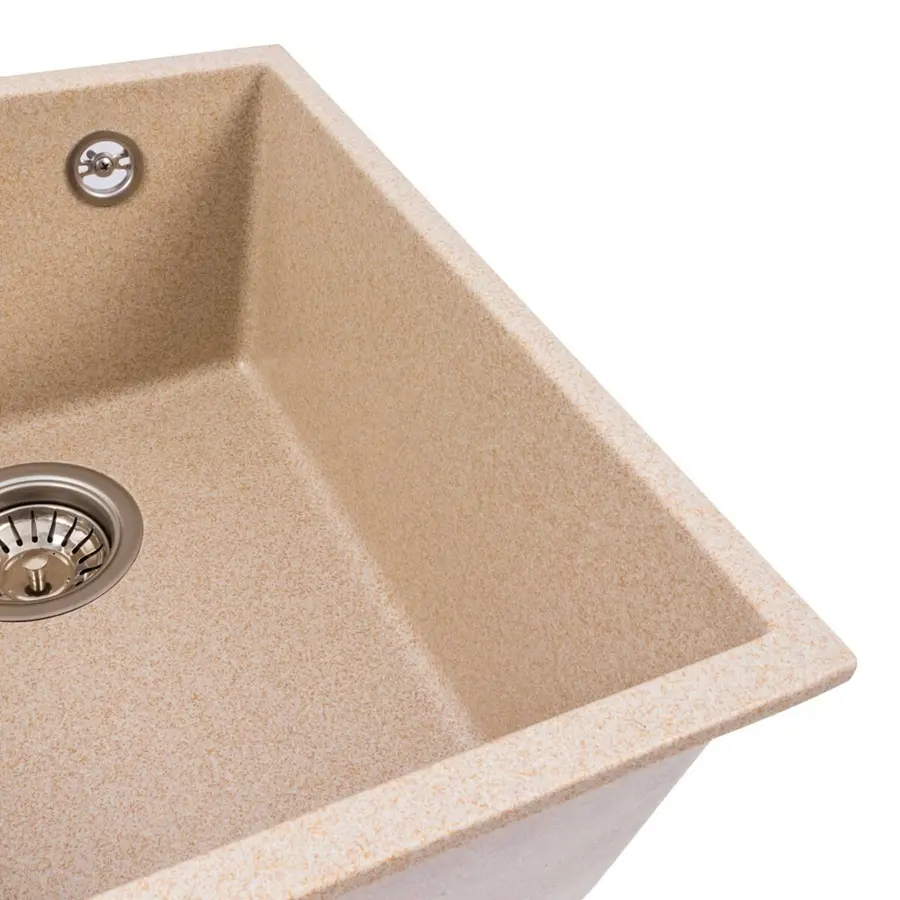 Гранітна мийка для кухні VALESO ROXY 3744 матова Сафарі