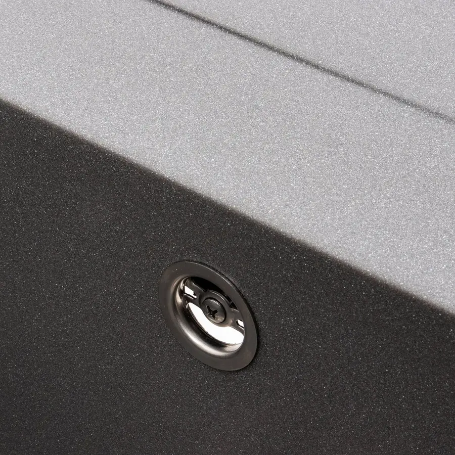 Кухонна мийка гранітна матова 7050 CASCADA VALESO Сірий мусон