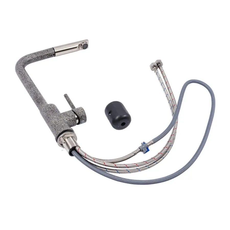 Q411B змішувач кухонний VALESO МІКС (з висувною лійкою)