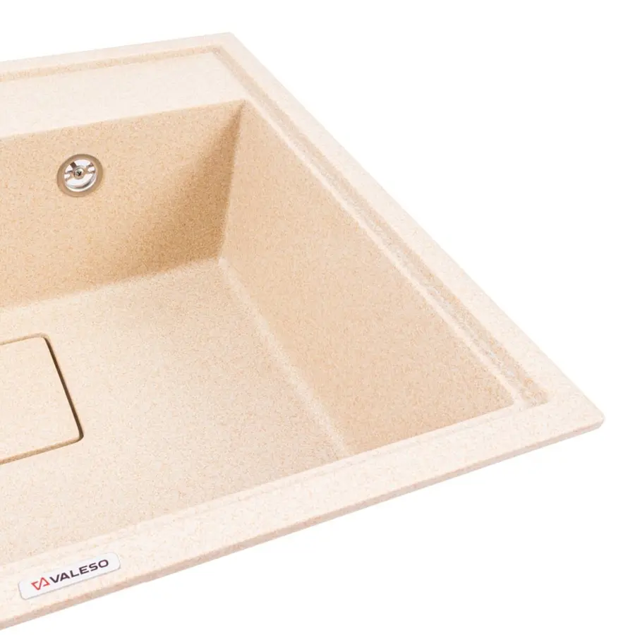 Гранітна мийка VALESO SHERLIT 6050 матова Сафарі