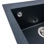Гранітна мийка VALESO GALAX 5050 матова Антрацит