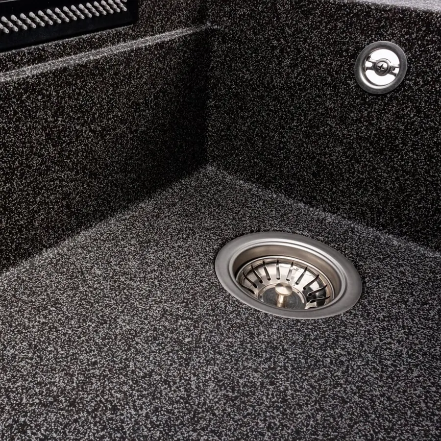 Гранітна мийка VALESO ATRUM 7950 матова Графіт