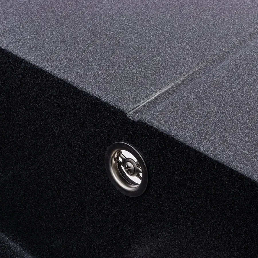 Гранітна мийка VALESO CRIPTA 6550 матова Карбон