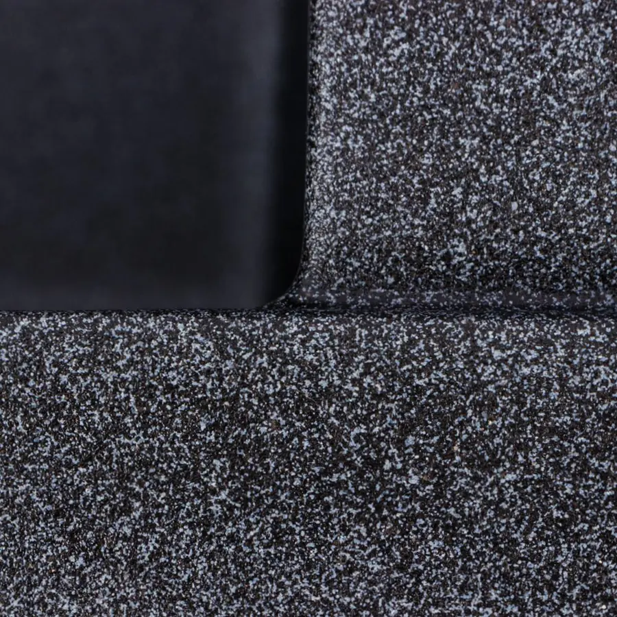 Гранітна мийка VALESO CRIPTA 6550 матова Карбон