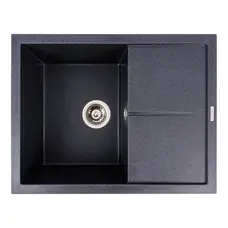 Гранітна мийка VALESO CRIPTA 6550 матова Карбон