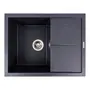 Гранітна мийка VALESO CRIPTA 6550 матова Карбон
