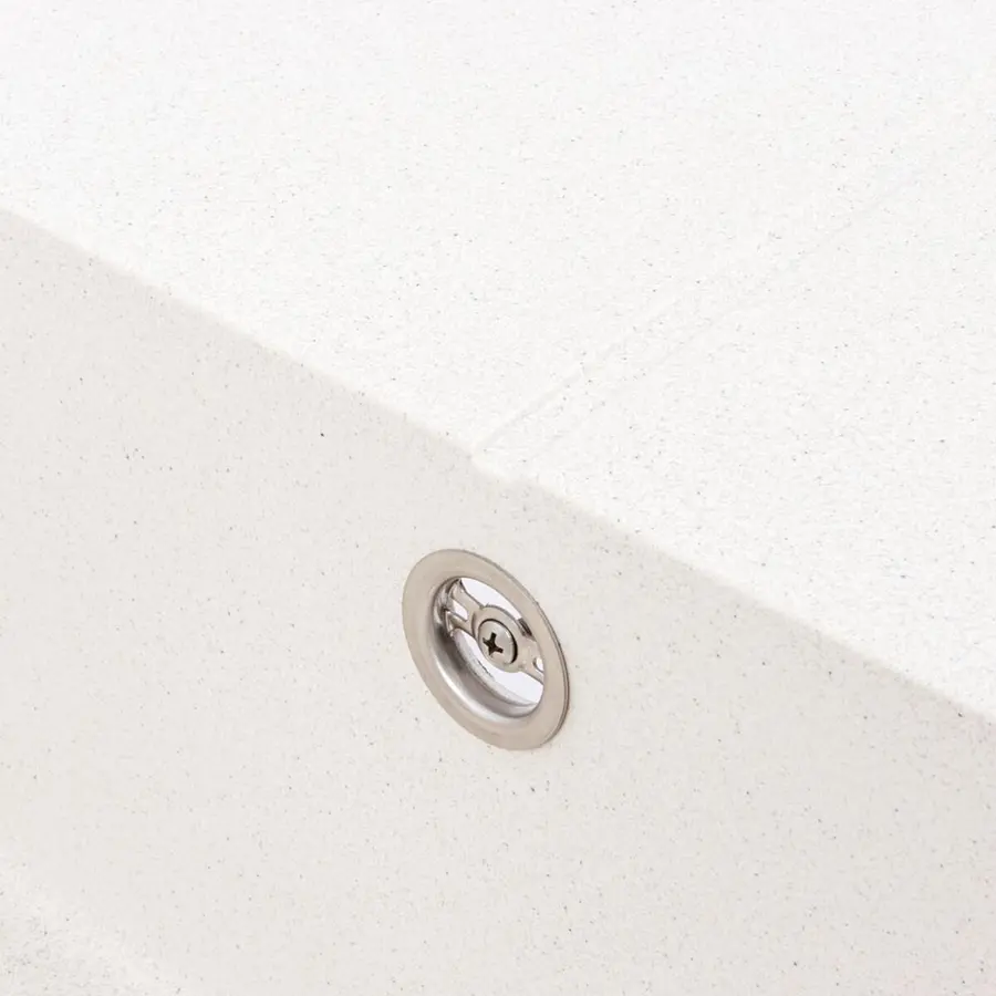 Гранітна мийка VALESO CALYPSO 7950 матова Біла в крапку