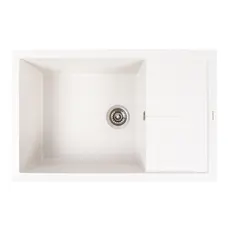 Гранітна мийка VALESO CALYPSO 7950 матова Біла в крапку