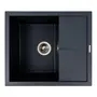 Гранітна кухонна мийка Valeso 5850 REYNA матова антрацит