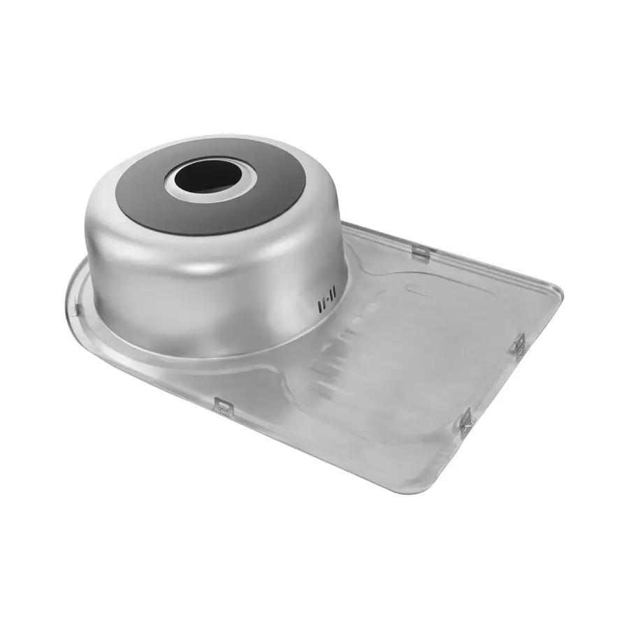 Кухонная мойка из нержавеющей стали Platinum САТИН 6745 (0,8/180 мм)