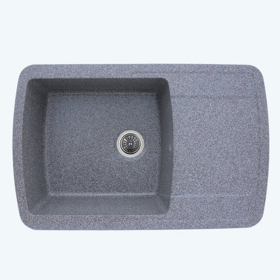 Гранітна мийка для кухні Platinum 7749 ROMA глянець Мікс