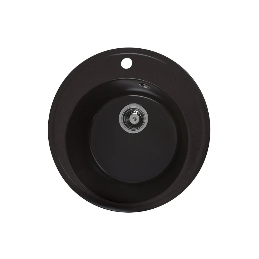 Гранітна мийка для кухні Platinum 510 YARA глянець Мокко