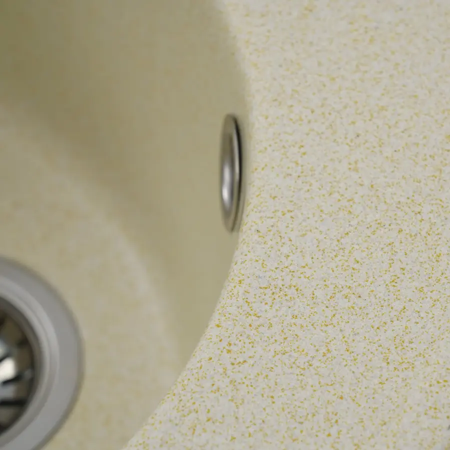 Гранітна мийка для кухні Platinum 510 YARA глянець Пісок