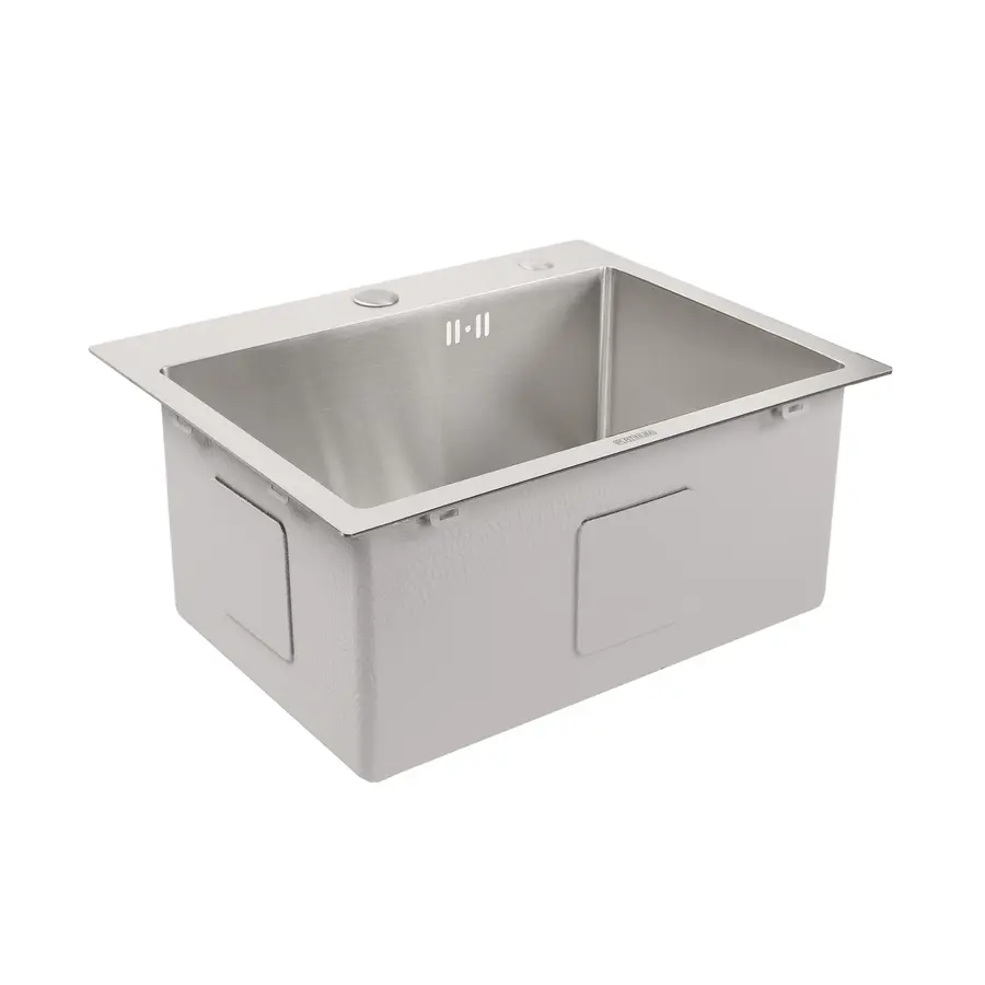 Кухонна мийка Platinum Handmade Н 500х400х230 (з кріпленням)