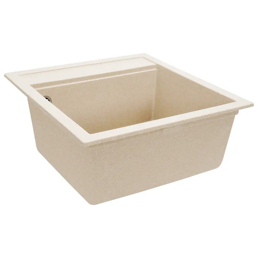 Гранитная мойка для кухни Platinum 5149 FIESTA матовая Сафари