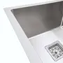 Мийка на дві чаші Platinum Handmade HDB 750х410х230 нержавійка (квадратний сифон, 3.0/1.0)